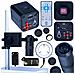 Set Microscopico Norma Black Pro 4 In 1 - Camera Hdmi 1080p, Obiettivo 100x, Piattaforma 50mm / 40mm, Illuminatore 56xled | Alta Qualità Immagine, Precisione, Stabilità - Foto miniatura 1