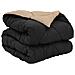 Piumone Completo Annuale Nero e Talpa 200 x 135 cm Microfibra - Foto miniatura 1