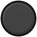 Vassoio Rotondo per Fiori 6 pcs Nero Ø 14 x 2 cm Plastica - Foto miniatura 6