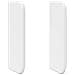 Orecchia della Testata Bianco 40,5 x 40,5 x 4 cm PVC - Foto miniatura 1