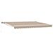 Tenda retrattile manuale Beige 4 × 3 m - Foto miniatura 1