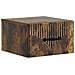 Mobiletto da notte a muro 2 pcs Rovere Fumo 34,5 x 33 x 20 cm - Foto miniatura 3