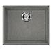 Vasca Sottotop VZUM57TT Dimensioni 50 x 40 cm Colore Titanio Serie Quadra - Foto miniatura 1