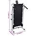 Mini Pedana Mobile Tapis Roulant Pieghevole 93 X 36 Cm Nero - Foto miniatura 7