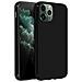 Cover Apple Iphone 11 Pro Protezione Silicone Morbido Antishock Nero - Foto miniatura 2