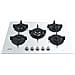 Piano Cottura ING 72T / WH a Gas 5 Fuochi Gas Colore Bianco - Foto miniatura 2