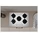 Piano Cottura ING 72T / WH a Gas 5 Fuochi Gas Colore Bianco - Foto miniatura 3