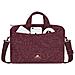 Borsa Burgundy per Notebook fino a 14" in Poliestere Colore Borgogna e Bianco - Foto miniatura 2