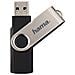 8GB Rotate 8GB Tipo-A Nero, Argento unità flash USB - Foto miniatura 3