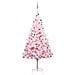 Set Albero Natale Artificiale con LED e Palline Rosa 210 cm PVC - Foto miniatura 1