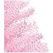 Set Albero Natale Artificiale con LED e Palline Rosa 210 cm PVC - Foto miniatura 3