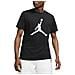 T-shirt Da Uomo Jumpman Logo Nera Taglia L Cod Cj0921-011 - Foto miniatura 1