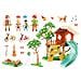 71001 Family Fun Casetta sull'Albero con Scivolo - Foto miniatura 3