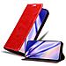 Custodia Compatibile Con Oneplus 8 In Rosso Mela - Coperchio Protettiva Con Chiusura Magnetica, Funzione Stand E Tasca Per Le Carte - Foto miniatura 1