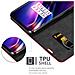 Custodia Compatibile Con Oneplus 8 In Rosso Mela - Coperchio Protettiva Con Chiusura Magnetica, Funzione Stand E Tasca Per Le Carte - Foto miniatura 5