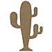 Cactus In Legno Mdf Per Decorare - 15 Cm - Foto miniatura 1