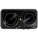 Fornello Elettrico MKE-21 in Vetroceramica con 2 Piastre Potenza 2000W Colore Nero - Foto miniatura 4