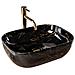 Lavabo Da Appoggio Belinda Black Marble Shiny - Foto miniatura 1