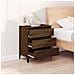 Credenza Rovere Marrone 60x35x70 Cm In Legno Multistrato - Foto miniatura 3