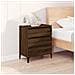 Credenza Rovere Marrone 60x35x70 Cm In Legno Multistrato - Foto miniatura 1