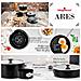 Ares Set Di Pentole Induzione 6-piece Antiaderente Casseruoli, Padelle Design Vintage Nero - Foto miniatura 5