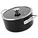 Ares Set Di Pentole Induzione 6-piece Antiaderente Casseruoli, Padelle Design Vintage Nero - Foto miniatura 7