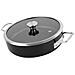 Ares Set Di Pentole Induzione 6-piece Antiaderente Casseruoli, Padelle Design Vintage Nero - Foto miniatura 8