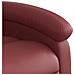Poltrona Massaggiante Reclinabile Rosso Vino In Similpelle - Foto miniatura 8
