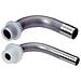 Ugello Per Tubo Birra Curvo Cns Con Guarnizione Stampata Nw 7 Mm - Foto miniatura 2