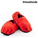 Pantofole Riscaldabili In Microonde Innovagoods Rosso - Foto miniatura 3