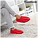 Pantofole Riscaldabili In Microonde Innovagoods Rosso - Foto miniatura 6