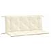 Cuscini Panca Giardino 2pz Bianco Crema 120x50x7 Tessuto Oxford - Foto miniatura 2