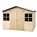Garden Wooden Cottage A Pannelli Di Abete Val Ridanna L272xp182xh210 Cm - Foto miniatura 2
