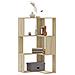 Libreria Angolare 3 Ripiani Rovere Sonoma 50x50x102 Cm Legno - Foto miniatura 1