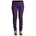 Jeans Casual Skinny A Vita Bassa In Cotone Viola - W31 - Foto miniatura 1