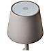 Lampada Da Tavolo Senza Fili A Led Vouga Con Dimmer Metallo Beige - Foto miniatura 3