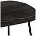 Sgabelli da Bar 2 pz Neri 45x40x62 cm Legno Massello di Mango - Foto miniatura 3