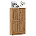 Libreria Rovere Artigianale 82,5x30,5x150 Cm Legno Multistrato - Foto miniatura 1