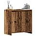 Mobile Lavabo Bagno Legno Antico 60x33x60 Cm Legno Multistrato - Foto miniatura 1