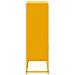 Credenza Giallo Senape 68,5x38,5x123,5 Cm In Acciaio - Foto miniatura 6
