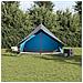 Tenda da Campeggio A-Frame 5 Persone Blu Impermeabile - Foto miniatura 3