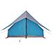 Tenda da Campeggio A-Frame 5 Persone Blu Impermeabile - Foto miniatura 4