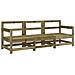 Set Salotto da Giardino 3 pz in Legno Impregnato di Pino - Foto miniatura 1