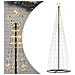 Albero di Natale a LED 550 LED Bianco Caldo 304 cm - Foto miniatura 1