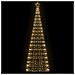 Albero di Natale a LED 550 LED Bianco Caldo 304 cm - Foto miniatura 2