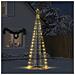 Albero di Natale a LED 550 LED Bianco Caldo 304 cm - Foto miniatura 3