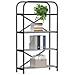 Libreria Grigio sonoma 80 x 30 x 146 cm Legno multistrato - Foto miniatura 3
