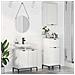 Set di mobili per il bagno Plaid 3 pcs Bianco 39.5 x 36 x 88 cm - Foto miniatura 2