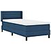 Letto box spring con materasso con materasso Blu 90 x 190 cm - Foto miniatura 7