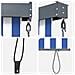 Tenda a Rullo Esterna Rigato Blu e bianco 200 x 250 cm Tessuto - Foto miniatura 7